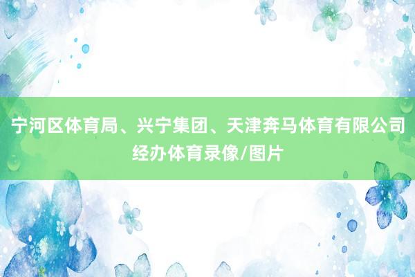 宁河区体育局、兴宁集团、天津奔马体育有限公司经办体育录像/图片