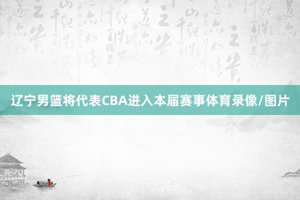 辽宁男篮将代表CBA进入本届赛事体育录像/图片