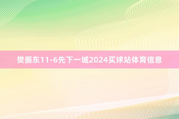 樊振东11-6先下一城2024买球站体育信息