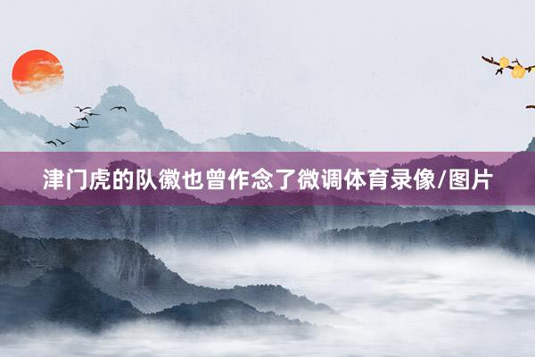 津门虎的队徽也曾作念了微调体育录像/图片