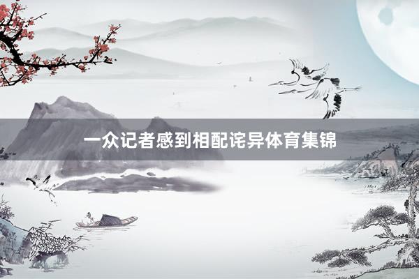 一众记者感到相配诧异体育集锦
