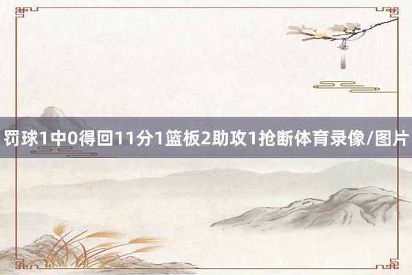 罚球1中0得回11分1篮板2助攻1抢断体育录像/图片