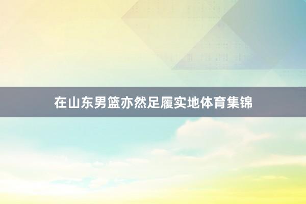 在山东男篮亦然足履实地体育集锦
