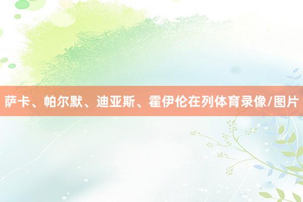 萨卡、帕尔默、迪亚斯、霍伊伦在列体育录像/图片