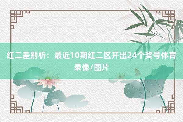 红二差别析：最近10期红二区开出24个奖号体育录像/图片