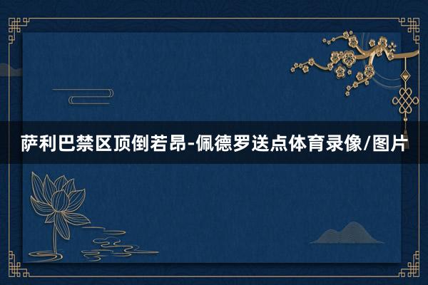 萨利巴禁区顶倒若昂-佩德罗送点体育录像/图片