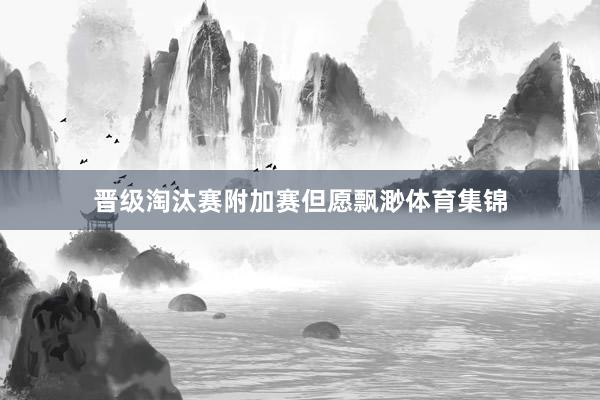 晋级淘汰赛附加赛但愿飘渺体育集锦