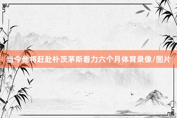 当今他将赶赴朴茨茅斯着力六个月体育录像/图片