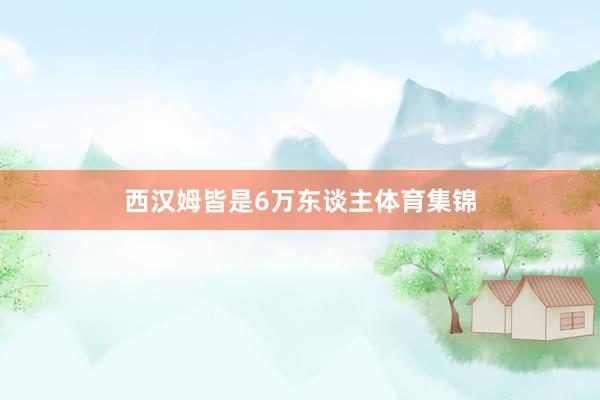 西汉姆皆是6万东谈主体育集锦
