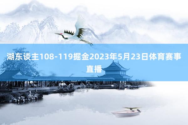湖东谈主108-119掘金2023年5月23日体育赛事直播