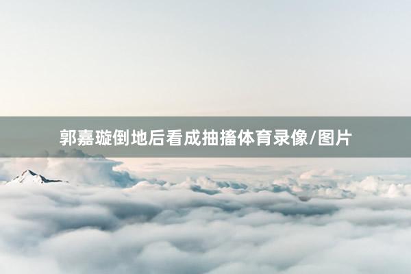 郭嘉璇倒地后看成抽搐体育录像/图片