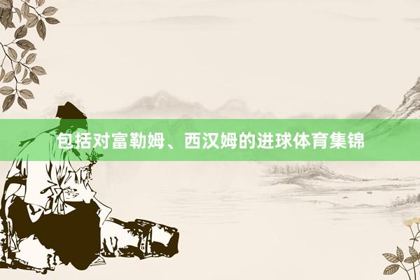 包括对富勒姆、西汉姆的进球体育集锦