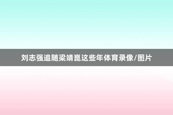 刘志强追随梁靖崑这些年体育录像/图片