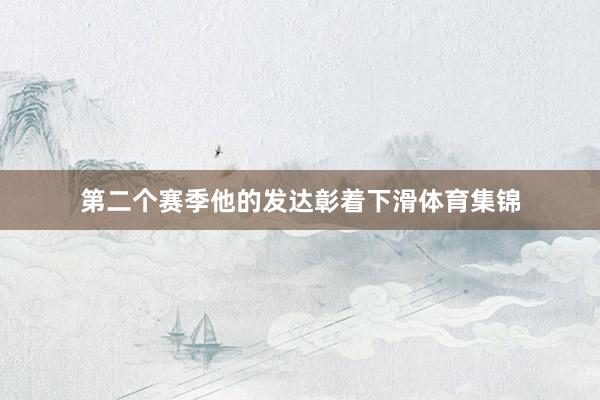 第二个赛季他的发达彰着下滑体育集锦