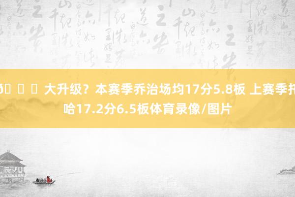 👀大升级？本赛季乔治场均17分5.8板 上赛季托哈17.2分6.5板体育录像/图片