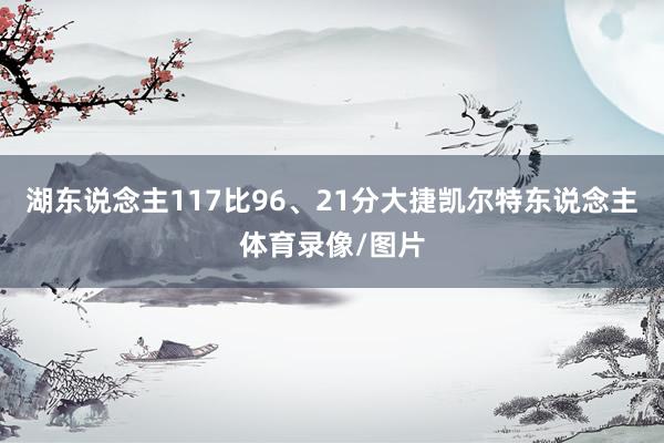 湖东说念主117比96、21分大捷凯尔特东说念主体育录像/图片